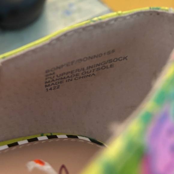 🌺Betsy Johnson Floral Platform Heels 9 - Picture 8 of 8